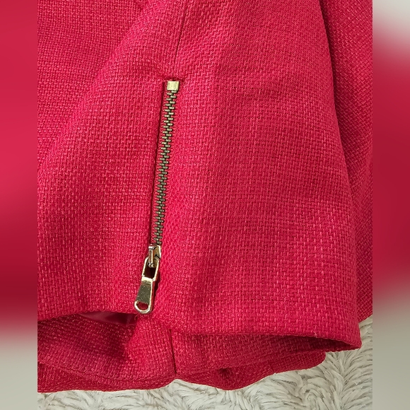 Tahari Pink Tweed Skirt Suit - Picture 3 of 9